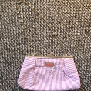 NWOT Lilly Pulitzer Seersucker Clutch